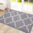 thumbnail image 1 of sasyxdc Tapis de Porte Intérieur 32, x 20, Antidérapant Absorbant Résistant à la Saleté Tapis d'Entrée Lavable Profil Bas Tapis de Sol Intérieur Durable Tapis de Bienvenue pour Entrée Gris iuy, 1 of 8