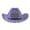 Purple, variant on ZHENHONG Cowboy Hats for Women Women's Sequin Crown Cowboy Hat Western Cowboy Hat Sun Hats