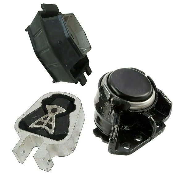 CF Advance Compatible with Ford Lincoln 13-20 Fusion SSV Plug-in MKZ 2.0L Engine Motor and Transmission Mount Set 3PCS 3329 3408 3435 2013 2014 2015 2016 2017 
2018 2019 2020