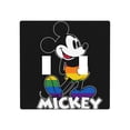 thumbnail image 1 of Mickey Mouse Cartoon Anime Light Switch Cover Plates Single Toggle Wall Plate, Decorative 2-Gang Christmas Decor Lightswitch Cover, 1 of 7