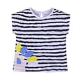 thumbnail image 1 of Chemises Garçons Manches Courtes Été Imprimé Dinosaure Col Rond T-Shirt Noir 5-6 Ans, 1 of 2