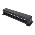 thumbnail image 1 of 8 Positions Bus Bar, AC545A DC600A Secure Wiring Power Distribution Block  for Electrical Appliances Black,Red, 1 of 7