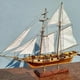 thumbnail image 2 of Scale 1/96 LaserCut Classics Antique Wooden Sailboat Model Kit: The Harvey 1847 Model Kits Christmas Gifts, 2 of 5