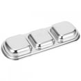 thumbnail image 1 of Platón para salsa apilable de acero inoxidable, platillo para condimentos, platón para refrigerios para adultos y niños, condimento para el hogar, fiesta o barbacoa, 1 of 7