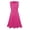 Hot Pink, variant on Womens Sleeveless Dresses Mini Pullover Dresses Tunic Summer V Neck Dresses for Juniors Solid