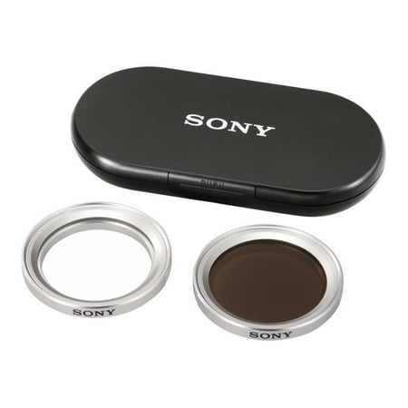 Sony VF-37NKB - Filter kit - neutral density / protection - 46.6 mm - for Handycam DCR-TRV239E, HDR-CX410VE, HDR-CX420; NXCAM HXR-NX70U