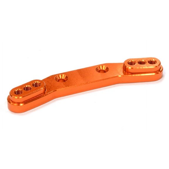 Integy RC Toy Model Hop-ups C25785ORANGE Billet Machined Rear Shock Tower for Traxxas LaTrax Rally 1/18