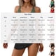 thumbnail image 2 of Traje de baño de una pieza para mujer, traje de baño de color liso con bloques de color para mujer, traje de baño de moda playera para mujer, trajes de baño de una pieza para mujer, trajes de baño par, 2 of 6