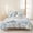 Blue White, variant on 3 Pieces Queen Quilt Set,Vintage Christmas Pine Cones Soft Bedding Sets with 1 Quilt & 2 Pillow Shams,Brown Striped Summer Bedspread Lightweight Coverlet Comforter for All Season