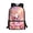 Candy Axolotl Print, variant on Dinosaur Skeleton & Fossil Footprint Pattern Travel Bag, Personalized Backpack 17 Inch Large Capacity School Backpack for Night Out Daily Use