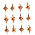 thumbnail image 2 of 12 piezas de adornos de estrella de Navidad, colgantes de caja de regalo, decoración creativa para el hogar para medias navideñas, bolsas, puertas, Color bronce, 2 of 8