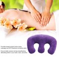 thumbnail image 4 of Almohada Suave Desmontable para Pecho, Almohada de Apoyo de Pecho Conveniente Salón de Masaje SPA, Almohada de Masaje para Salón de Belleza - Púrpura Sunnimix Almohada de pecho, 4 of 8