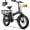 EK4-basket-black, variant on Cbvelo 1000W Folding Electric Bike for Adults, 48V 20.8AH Large Removable Battery E-Bike, 30+MPH, 80 Miles Max Range, 20" Fat Tire Electric Bike for Adults, Adult Electric Bicycles for Commute
