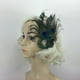 thumbnail image 3 of Broche para el pelo de mujer Macarena Clip de pelo del pavo real, 3 of 6