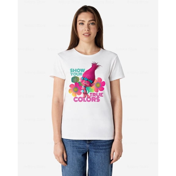 DreamWorks Trolls Show Your True Colors Movie T-shirt up to size 5XL