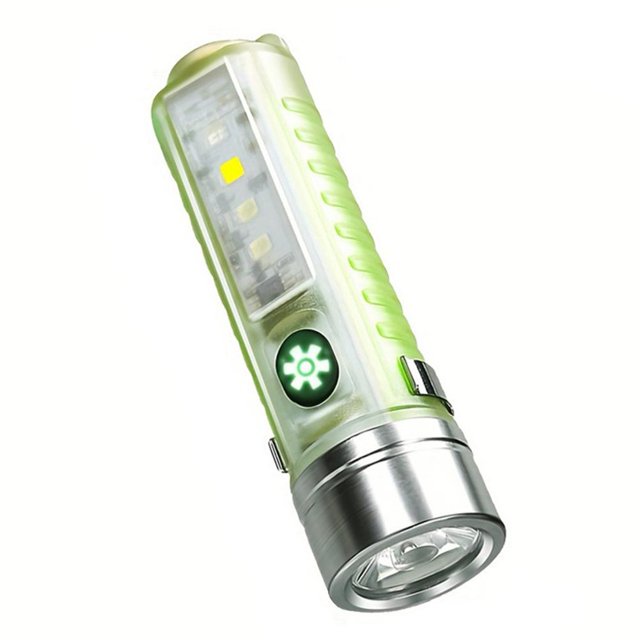 Mini llavero linterna luz fluorescente LED recargable impermeable iluminación Tmvgtek Para estrenar