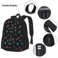 thumbnail image 3 of Balery Colorful Insect Mochila escolar 3 en 1 para niños: mochila resistente con lonchera térmica y estuche para lápices. Mochila escolar para niños y niñas., 3 of 7