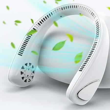 

Eummy Portable Mini Neck Fan 5W Rechargeable Wearable Neckband Fans Hands Free Hanging Neck Fan Small Fans Cooling Quiet for Home Office Travel Sports Outdoor