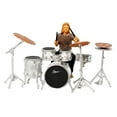 thumbnail image 1 of Figuras de personas de música rock a escala 1:64, escenas en miniatura, diseño a escala S, proyectos de bricolaje, micro Conjunto de baterista marrón, 1 of 7