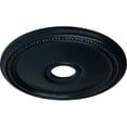 thumbnail image 3 of Ekena Millwork 18"OD x 3 5/8"ID x 1 1/8"P Diane Ceiling Medallion (Fits Canopies up to 5 3/8"), Hand-Painted Night Shade, 3 of 6