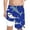 I-Blue, variant on ibiyuan Boys Swimming Trunks Size 8 Summer Bathing Suit for Kids Quick Dry Kids Swimsuits Boys Swimming Shorts Stretch Funny Print Built-In Swim Underwear,6-7 Years