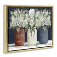 thumbnail image 3 of Stupell Industries Americana Floral Bouquets Rustic Flowers Country Pride Metallic Gold Framed Floating Canvas Wall Art, 16x20, by Cindy Jacobs, 3 of 9