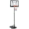 thumbnail image 2 of Soozier 5'-7' Adjustable Height 33" Stable Base Outdoor Portable Basketball System (Adult), 2 of 9