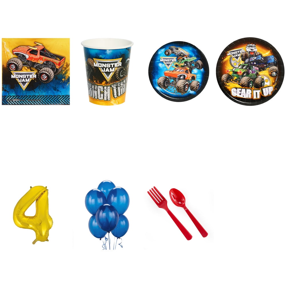 monster jam birthday supplies monster jam birthday supplies
