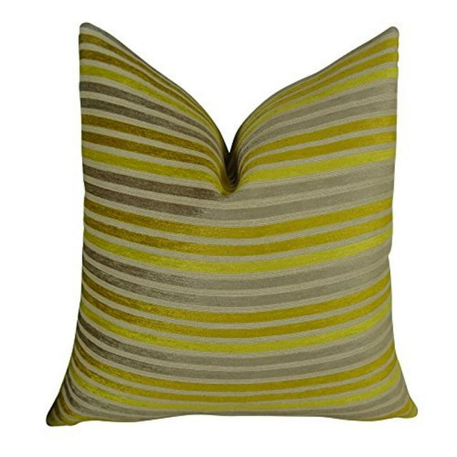 Plutus Fork Valley Handmade Throw Oreiller, (Double Face 16" x 16")