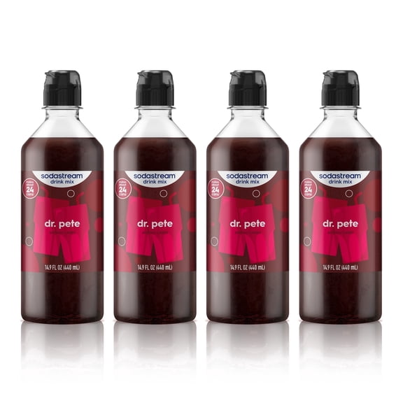 NEW sodastream Classics Dr. Pete Drink Mix, 4pk