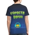 thumbnail image 2 of Geometry Dash Boys Girls 3d Graphic Printed T-Shirt Crewneck Short Sleeve Tees, 2 of 6