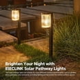 thumbnail image 6 of HOODINK 6 Pack Solar Pathway Lights, Solar Lights Outdoor Waterproof for for Yard, Landscape, Path, Walkway, 6 of 8