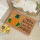 thumbnail image 5 of Alfombras de baño, alfombras para sala de estar, alfombra de área, alfombra de baño, felpudo de bienvenida con diseño de piña, felpudo antideslizante de 60 x 40 cm, divertido y novedoso para vacacione, 5 of 8