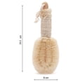thumbnail image 5 of Cepillo de sisal para piel y cuerpo secos, fibras naturales, para baño y ducha, 5 of 5