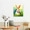 thumbnail image 3 of COMIO  Rabbit Canvas Art - Home Decor Wall Art Print Poster Painting, 3 of 5