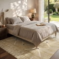 thumbnail image 4 of SIXHOME 9x12 Rugs for Living Room Washable Area Rug Non Slip Vintage Boho Geometric Tribal Farmhouse Carpet Low Pile Indoor Rug linen Beige, 4 of 8
