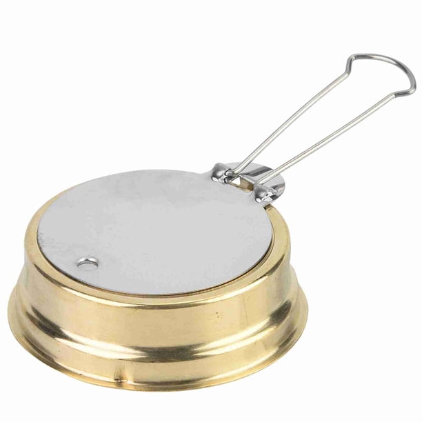 Estufa de alcohol para exteriores, mini quemador de cocina portátil, estufa de combustible espiritual, barbacoa liviana para acampar, para caminatas ideal en casa, diseño