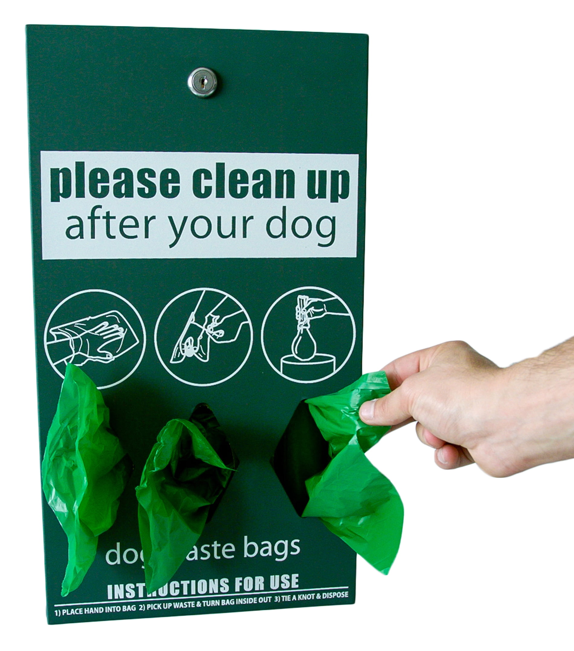 POOCHPOO Biodegradable Dog Waste Station Refill Bags Green - (10 rolls of 200 bags; 2000/Carton) - Pet Waste Disposal, Office, Park, Home, Dog Waste Station