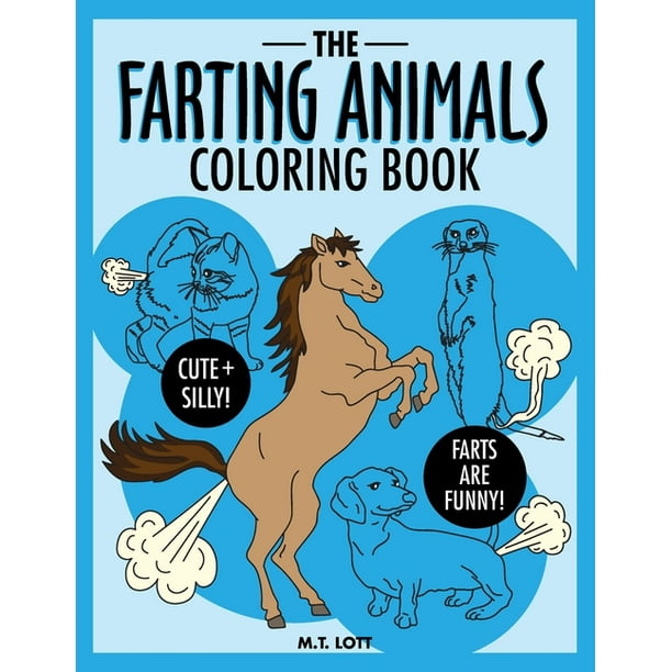 Download The Farting Animals Coloring Book Paperback Walmart Com Walmart Com