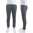 thumbnail image 2 of Men's Soft-Fleece Joggers With Zipper Pockets, 2 of 4
