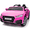 Hot Pink, variant on Hikiddo Electric Ride on Car for Kids, Licensed Audi 12V 7Ah Kids Ride-on Toy for Toddlers 2-5 Girl with Remote, Bluetooth - Pink