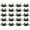 Dark Green, variant on CEORPER Pack Of 20 Crabs Shaped Fishing Lures In Assorted Color For Great Attraction