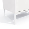thumbnail image 5 of Kappesberg Collins White Tall 4-Drawer Dresser with Open Shelf – 47.6"H x 29.1"W x 17.7"D - for Adults and Teens, 5 of 6