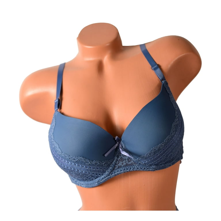Women Bras 6 Pack of T-shirt Bra B Cup C Cup D Cup DD Cup DDD Cup 44DD  (S8611)