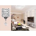 thumbnail image 4 of Lámpara De Pared De Estilo Moderno, Soporte De Luz De Pared De Cristal Cilíndrico Con Colgante E Interruptor De Extracción, Enchufe Ca 85-250V E14 (Bombilla No Incluida) seitruly HA024082-02, 4 of 6