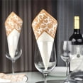 thumbnail image 4 of Servilletas Desechables de Papel de Seda con Estampado Dorado de 400 Piezas para Restaurante y Hotel (Dorado + ), 4 of 5