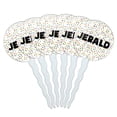 thumbnail image 1 of Jerald Cupcake Picks Toppers - Set of 6 - Mutlicolored Speckles, 1 of 1