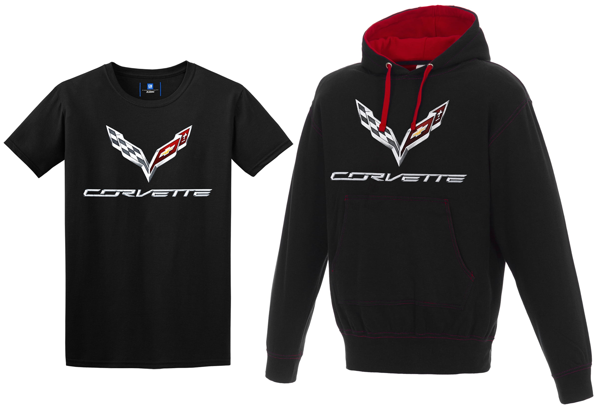 Mens Chevy Corvette Logo Sweatshirt