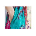 thumbnail image 5 of Mujeres Boho Floral Vestido de Manga Larga Vestido de Camisa de Playa de Vacaciones Vestido de Impresión de Damas Mini Vestido de Talla Grande(Rosa-5XL) Nituyy Vestido-GL715-FF48436A7, 5 of 5