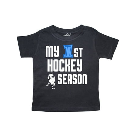 

Inktastic my 1st hockey season Gift Toddler Boy Girl T-Shirt